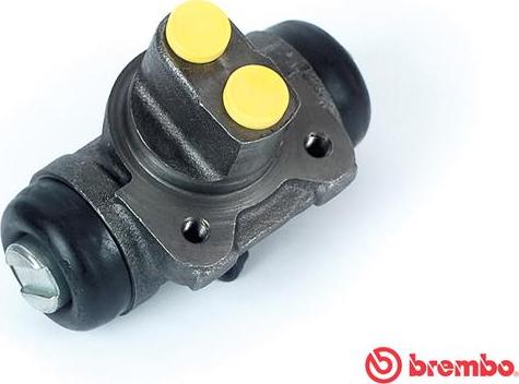 Brembo A 12 328 - Спирачно цилиндърче на колелото vvparts.bg