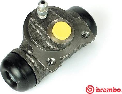 Brembo A 12 293 - Спирачно цилиндърче на колелото vvparts.bg