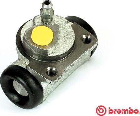 Brembo A 12 242 - Спирачно цилиндърче на колелото vvparts.bg