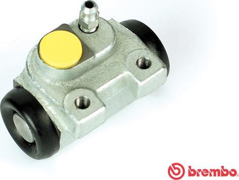 Brembo A 12 269 - Спирачно цилиндърче на колелото vvparts.bg