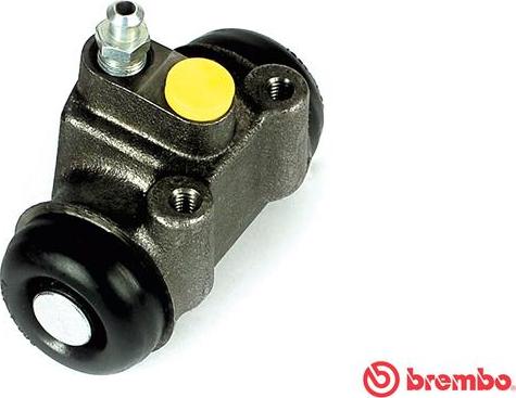 Brembo A 12 284 - Спирачно цилиндърче на колелото vvparts.bg