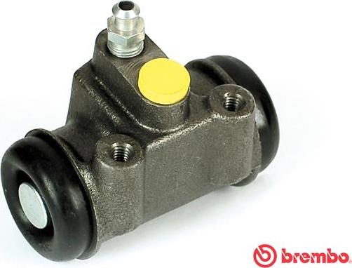 Brembo A 12 283 - Спирачно цилиндърче на колелото vvparts.bg