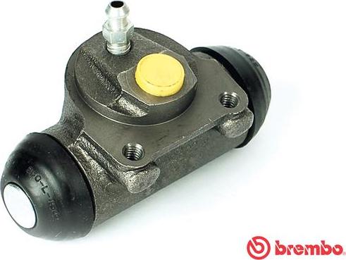 Brembo A 12 279 - Спирачно цилиндърче на колелото vvparts.bg