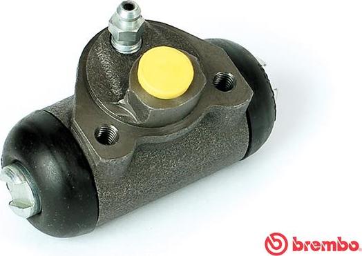 Brembo A 12 735 - Спирачно цилиндърче на колелото vvparts.bg