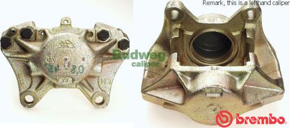 Brembo F 50 167 - Спирачен апарат vvparts.bg