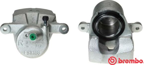 Brembo F 83 195 - Спирачен апарат vvparts.bg