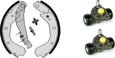 Brembo H 59 020 - Комплект спирачна челюст vvparts.bg