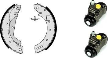 Brembo H 56 011 - Комплект спирачна челюст vvparts.bg