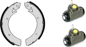 Brembo H 50 007 - Комплект спирачна челюст vvparts.bg