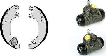 Brembo H 61 041 - Комплект спирачна челюст vvparts.bg