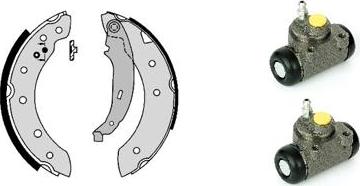 Brembo H 61 065 - Комплект спирачна челюст vvparts.bg