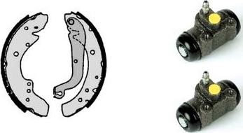 Brembo H 68 030 - Комплект спирачна челюст vvparts.bg