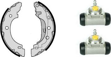 Brembo H 68 071 - Комплект спирачна челюст vvparts.bg