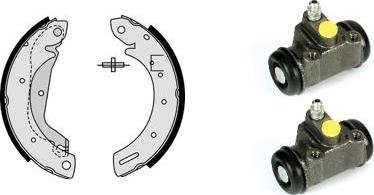 Brembo H 24 044 - Комплект спирачна челюст vvparts.bg