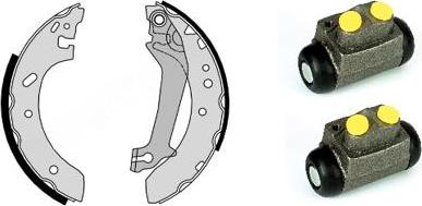 Brembo H 24 046 - Комплект спирачна челюст vvparts.bg