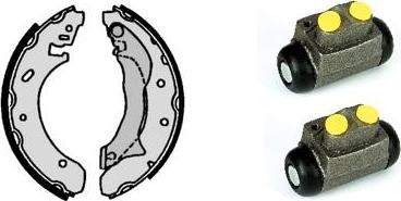 Brembo H 24 043 - Комплект спирачна челюст vvparts.bg