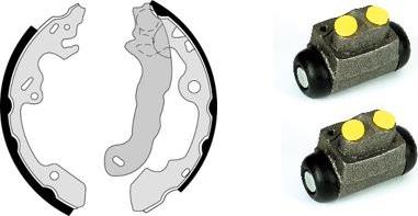 Brembo H 24 060 - Комплект спирачна челюст vvparts.bg