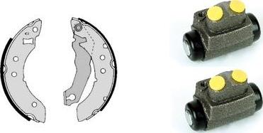 Brembo H 24 016 - Комплект спирачна челюст vvparts.bg