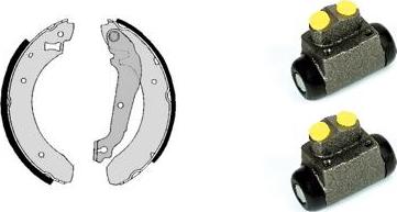 Brembo H 24 012 - Комплект спирачна челюст vvparts.bg