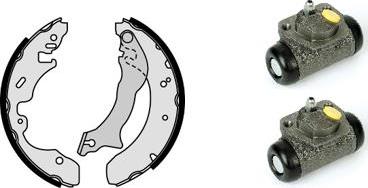 Brembo H 24 039 - Комплект спирачна челюст vvparts.bg