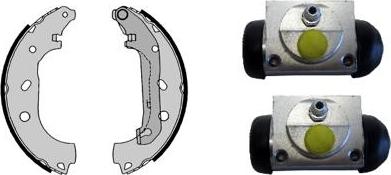 Brembo H 24 071 - Комплект спирачна челюст vvparts.bg