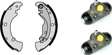 Brembo H 23 042 - Комплект спирачна челюст vvparts.bg