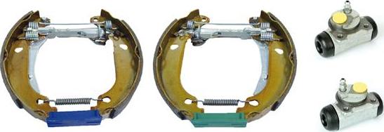 Brembo K 61 058 - Комплект спирачна челюст vvparts.bg