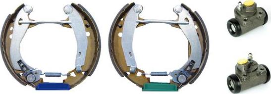 Brembo K 61 035 - Комплект спирачна челюст vvparts.bg