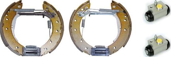 Brembo K 61 072 - Комплект спирачна челюст vvparts.bg