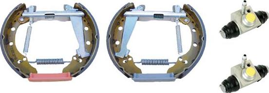 Brembo K 85 047 - Комплект спирачна челюст vvparts.bg