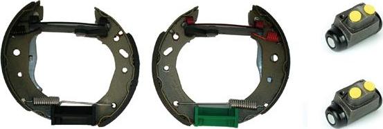 Brembo K 24 057 - Комплект спирачна челюст vvparts.bg