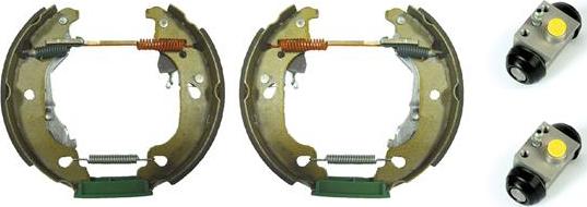 Brembo K 23 046 - Комплект спирачна челюст vvparts.bg