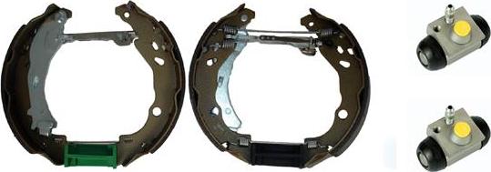 Brembo K 23 054 - Комплект спирачна челюст vvparts.bg