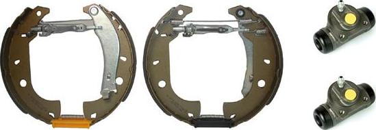 Brembo K 23 025 - Комплект спирачна челюст vvparts.bg