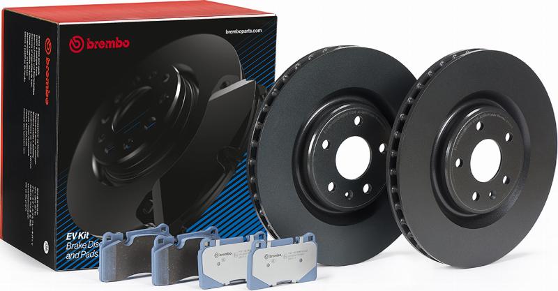 Brembo KT 08 007 - Спирачен комплект, дискови спирачки vvparts.bg