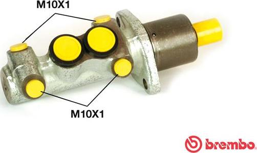 Brembo M 61 110 - Спирачна помпа vvparts.bg