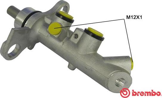 Brembo M 68 052 - Спирачна помпа vvparts.bg