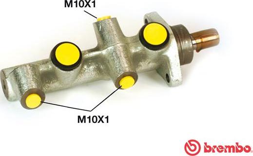 Brembo M 86 002 - Спирачна помпа vvparts.bg