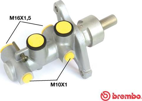 Brembo M 30 006 - Спирачна помпа vvparts.bg