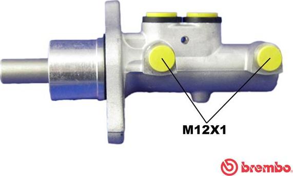 Brembo M 24 118 - Спирачна помпа vvparts.bg