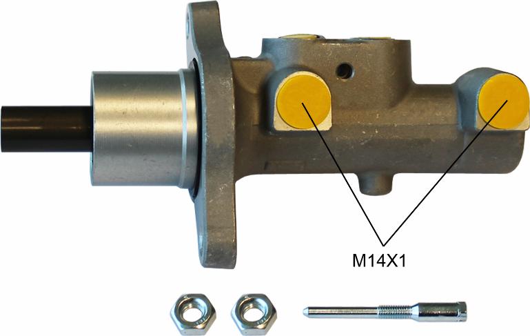 Brembo M 24 126 - Спирачна помпа vvparts.bg