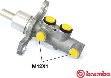 Brembo M 23 002 - Спирачна помпа vvparts.bg