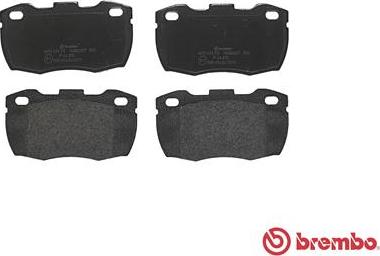 Brembo P 44 015 - Комплект спирачно феродо, дискови спирачки vvparts.bg