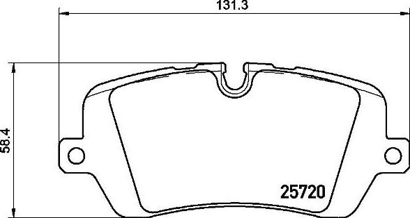 Brembo P 44 021 - Комплект спирачно феродо, дискови спирачки vvparts.bg