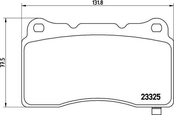 Brembo P 59 079 - Комплект спирачно феродо, дискови спирачки vvparts.bg