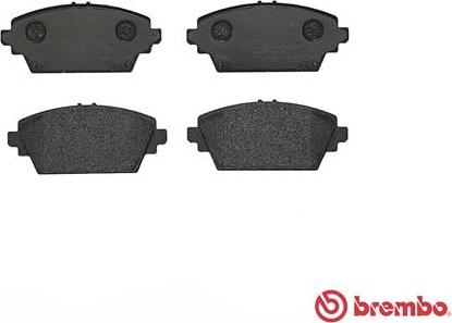 Brembo P 56 044 - Комплект спирачно феродо, дискови спирачки vvparts.bg