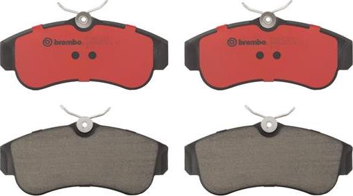 Brembo P56022N - Комплект спирачно феродо, дискови спирачки vvparts.bg