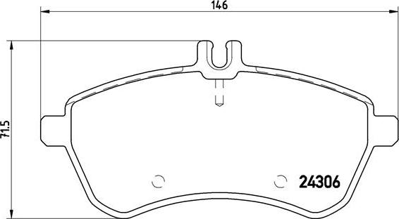 Brembo P 50 067 - Комплект спирачно феродо, дискови спирачки vvparts.bg