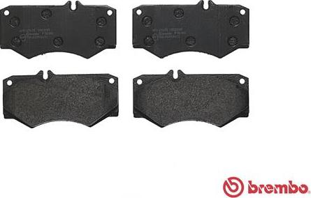 Brembo P 50 003 - Комплект спирачно феродо, дискови спирачки vvparts.bg