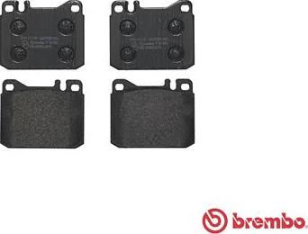 Brembo P 50 002 - Комплект спирачно феродо, дискови спирачки vvparts.bg